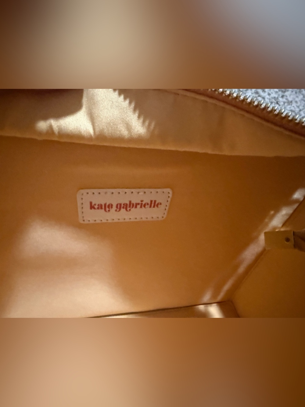 Viral TikTok Kate Gabrielle “Melisande Bag” Caramel Color - Picture 7 of 7